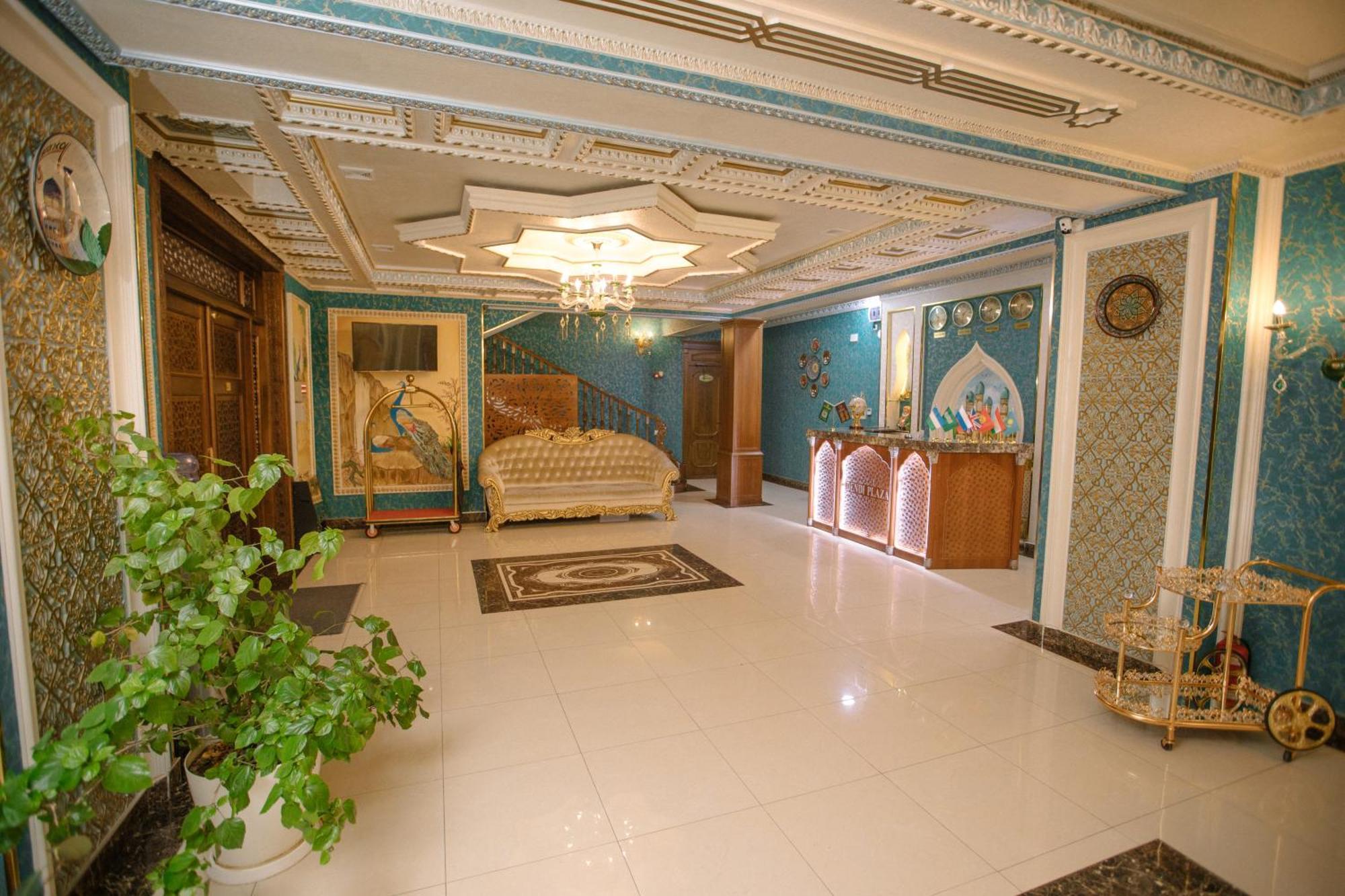 Dendi Plaza Hotel Bucara Exterior foto