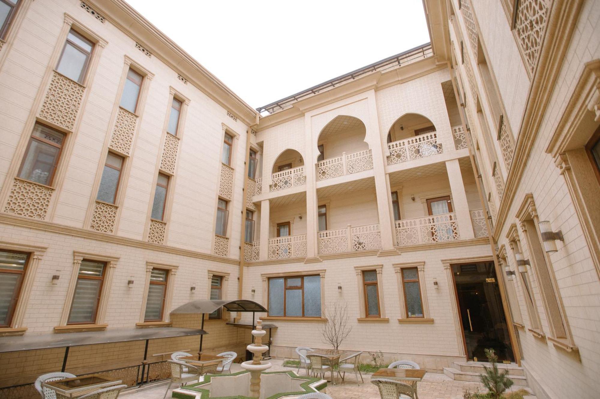 Dendi Plaza Hotel Bucara Exterior foto
